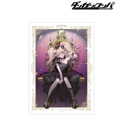 【アルマビアンカ】ダンガンロンパシリーズ およさんイラスト 江ノ島盾子 玉座ver. A3マット加工ポスター