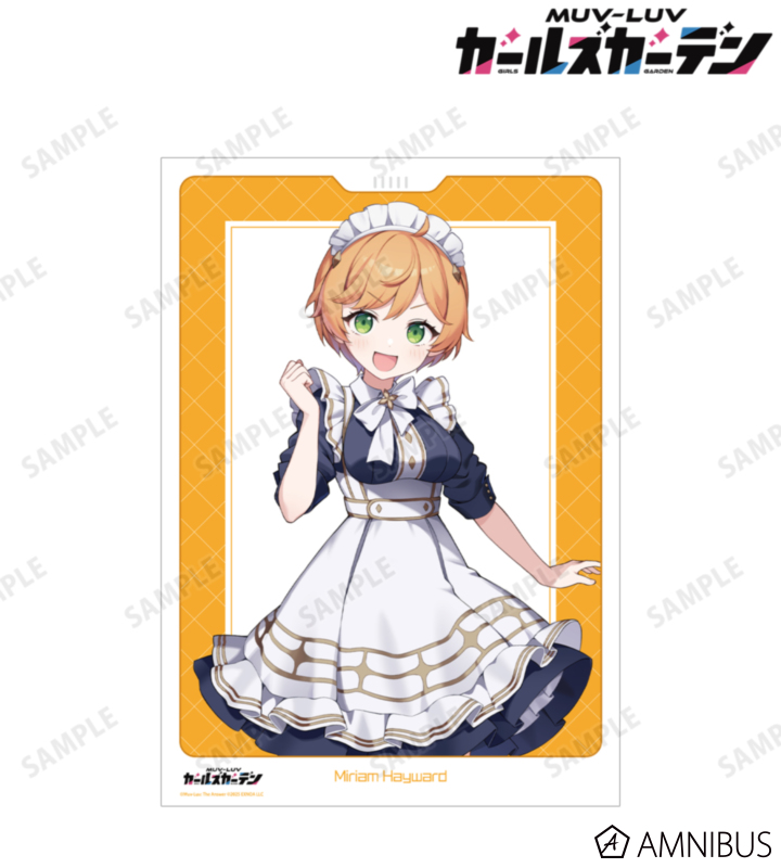 【アルマビアンカ】マブラヴ ガールズガーデン ミリアム・ヘイワード A3マット加工ポスター