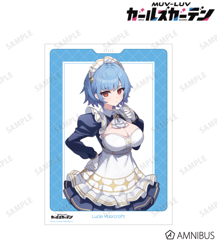 【アルマビアンカ】マブラヴ ガールズガーデン リュシー・ムーアクロフト A3マット加工ポスター