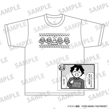 【KADOKAWA】「Fate/Grand Order 藤丸立香はわからない」Tシャツ イラストカード付