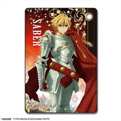 【ライセンスエージェント】『Fate/strange Fake』 レザーパスケース デザイン02(セイバー)