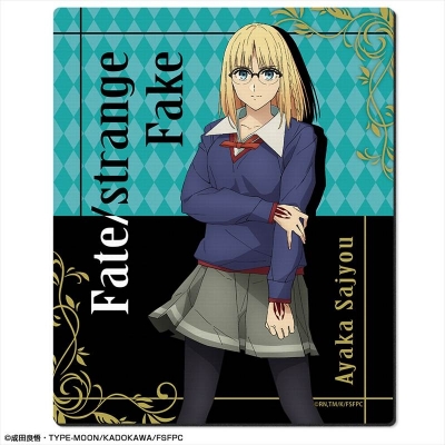 【ライセンスエージェント】『Fate/strange Fake』 ラバーマウスパッド デザイン01(アヤカ・サジョウ)