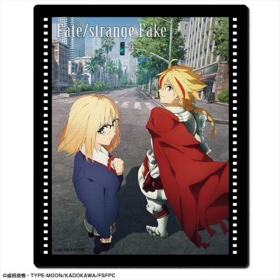 【ライセンスエージェント】『Fate/strange Fake』 ラバーマウスパッド デザイン09(アヤカ・サジョウ＆セイバー/A)
