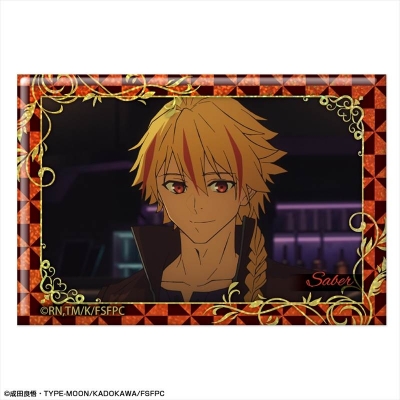 【ライセンスエージェント】『Fate/strange Fake』 ホログラム缶バッジ デザイン05(セイバー/C)