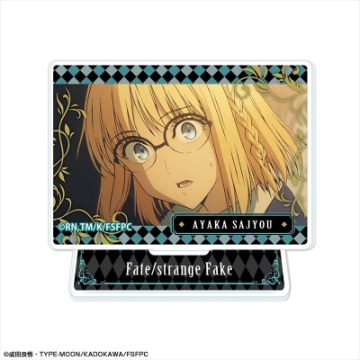 【ライセンスエージェント】『Fate/strange Fake』 ミニアクリルスタンド デザイン02(アヤカ・サジョウ/B)