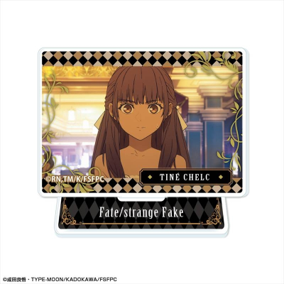 【ライセンスエージェント】『Fate/strange Fake』 ミニアクリルスタンド デザイン06(ティーネ・チェルク/A)