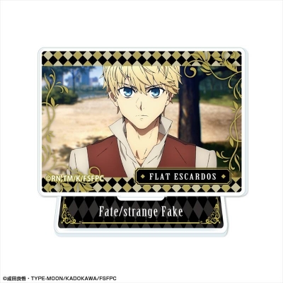 【ライセンスエージェント】『Fate/strange Fake』 ミニアクリルスタンド デザイン15(フラット・エスカルドス)