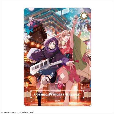 【ライセンスエージェント】超かぐや姫！ レザーパスケース デザイン07(メインビジュアル)