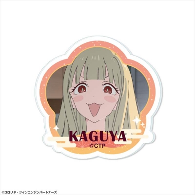 【ライセンスエージェント】超かぐや姫！ アクリルバッジ デザイン01(かぐや/現実)