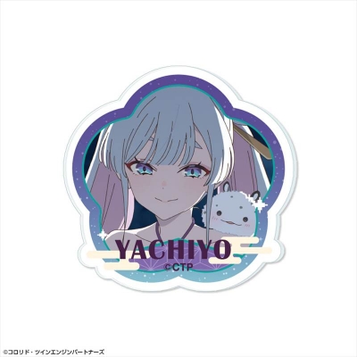 【ライセンスエージェント】超かぐや姫！ アクリルバッジ デザイン09(月見ヤチヨ)