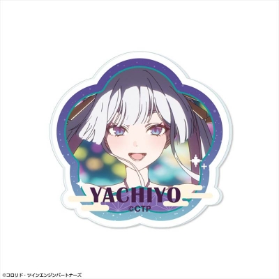 【ライセンスエージェント】超かぐや姫！ アクリルバッジ デザイン11(月見ヤチヨ)
