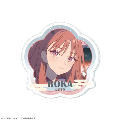 【ライセンスエージェント】超かぐや姫！ アクリルバッジ デザイン16(綾紬芦花)