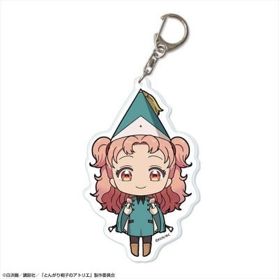 【ライセンスエージェント】「とんがり帽子のアトリエ」 ビッグアクリルキーホルダー デザイン10(テティア/ちびキャラ)
