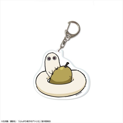 【ライセンスエージェント】「とんがり帽子のアトリエ」 ビッグアクリルキーホルダー デザイン12(フデムシ/ちびキャラ)