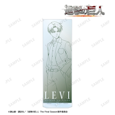 【アルマビアンカ】TVアニメ『進撃の巨人』 描き下ろし リヴァイ 歩み・線画ver. 特大アクリルスタンド
