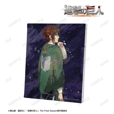 【アルマビアンカ】TVアニメ『進撃の巨人』 描き下ろし ハンジ 戦う背中ver. grunge CANVAS キャンバスボード