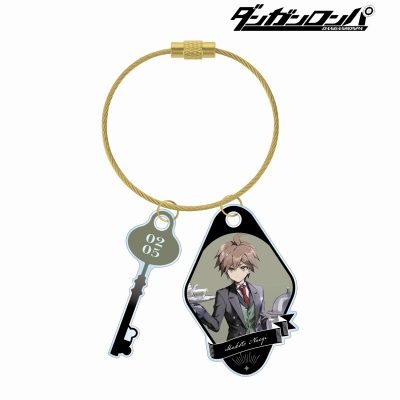 【アルマビアンカ】ダンガンロンパシリーズ 緜さんイラスト 苗木誠 メイド＆執事ver. 2連ワイヤーアクリルキーホルダー