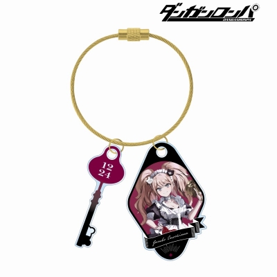 【アルマビアンカ】ダンガンロンパシリーズ 緜さんイラスト 江ノ島盾子 メイド＆執事ver. 2連ワイヤーアクリルキーホルダー