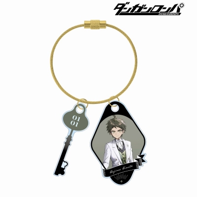 【アルマビアンカ】ダンガンロンパシリーズ 緜さんイラスト 日向創 メイド＆執事ver. 2連ワイヤーアクリルキーホルダー