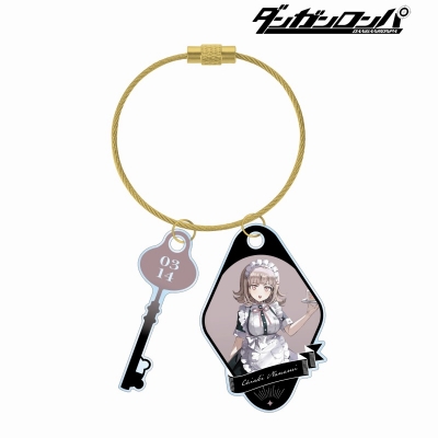 【アルマビアンカ】ダンガンロンパシリーズ 緜さんイラスト 七海千秋 メイド＆執事ver. 2連ワイヤーアクリルキーホルダー