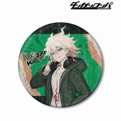【アルマビアンカ】ダンガンロンパシリーズ lackさんイラスト 狛枝 凪斗 ヘッドフォンver. BIG缶バッジ