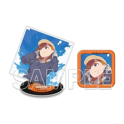 【KADOKAWA】『ラブライブ！スーパースター！！』ましかくアクリルプレート＆缶バッジセット ～Behind the ”Aspire”～ 澁谷 かのん