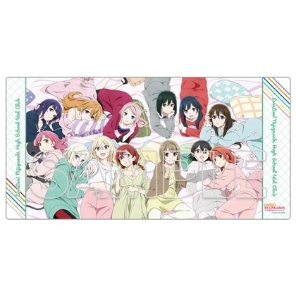 【KADOKAWA】『ラブライブ！虹ヶ咲学園スクールアイドル同好会』デスクマット Ver.お泊まりモード