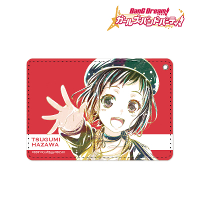 【アルマビアンカ】BanG Dream！ ガールズバンドパーティ！ 羽沢つぐみ Ani-Art 1ポケットパスケース