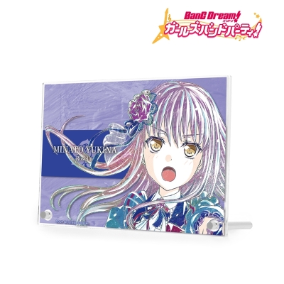 【アルマビアンカ】バンドリ！ ガールズバンドパーティ！ 湊 友希那 Ani-Art 第4弾 ダブルアクリルパネル