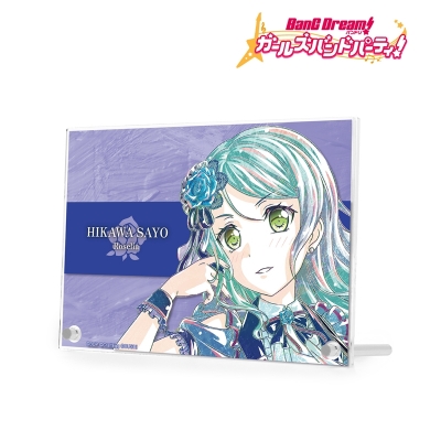 【アルマビアンカ】バンドリ！ ガールズバンドパーティ！ 氷川 紗夜 Ani-Art 第4弾 ダブルアクリルパネル