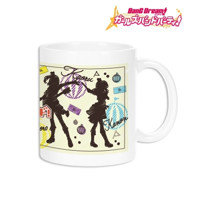 【アルマビアンカ】バンドリ！ ガールズバンドパーティ！ ハロー、ハッピーワールド！ Ani-Sketch マグカップ