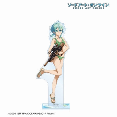 【アルマビアンカ】ソードアート・オンライン 描き下ろし シノン ウォーターガンバトルver. BIGアクリルスタンド