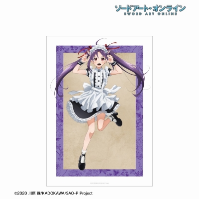 【アルマビアンカ】ソードアート・オンライン 描き下ろし ユウキ 猫耳執事・メイドver. A3マット加工ポスター