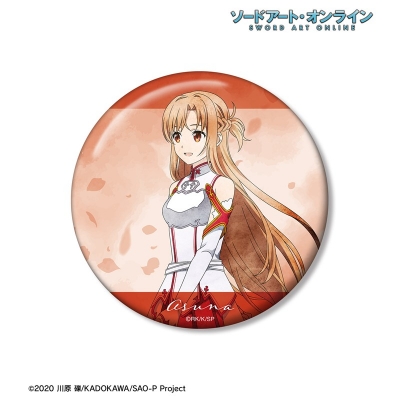 【アルマビアンカ】ソードアート・オンライン 描き下ろし アスナ 歩みver. 100mm缶バッジ