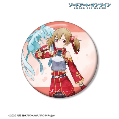 【アルマビアンカ】ソードアート・オンライン 描き下ろし シリカ 歩みver. 100mm缶バッジ