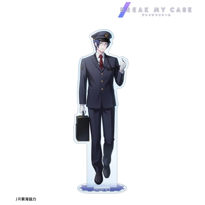【アルマビアンカ】ブレイクマイケース 描き下ろし 節見静 駅員ver. BIGアクリルスタンド