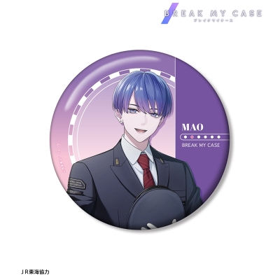 【アルマビアンカ】ブレイクマイケース 描き下ろし 宇京真央 駅員ver. 100mm缶バッジ