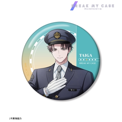 【アルマビアンカ】ブレイクマイケース 描き下ろし 槻本大河 駅員ver. 100mm缶バッジ