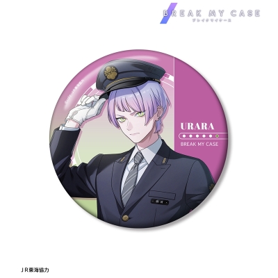 【アルマビアンカ】ブレイクマイケース 描き下ろし 麻波麗 駅員ver. 100mm缶バッジ