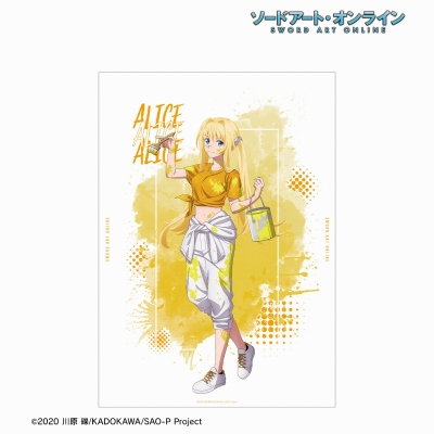 【アルマビアンカ】ソードアート・オンライン 描き下ろし アリス ペイントスタイルver. A3マット加工ポスター