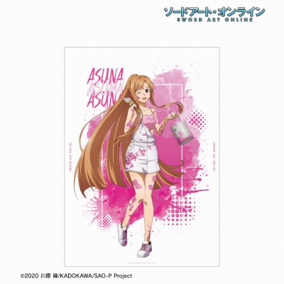 【アルマビアンカ】ソードアート・オンライン 描き下ろし アスナ ペイントスタイルver. A3マット加工ポスター
