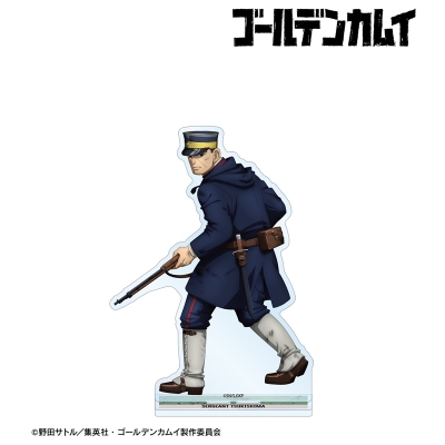 【アルマビアンカ】TVアニメ『ゴールデンカムイ』 描き下ろし 月島軍曹 戦う背中ver. BIGアクリルスタンド