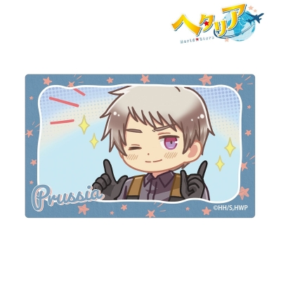 【アルマビアンカ】アニメ「ヘタリア World★Stars」 プロイセン ゆるコマ カードステッカー