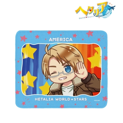 【アルマビアンカ】アニメ「ヘタリア World★Stars」 アメリカ ゆるコマ マウスパッド