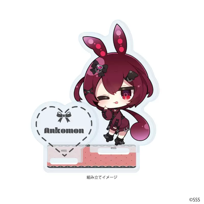 【A3】アクリルスタンドプレート「東北ずん子・ずんだもんプロジェクト」05/あんこもん(ミニキャライラスト)