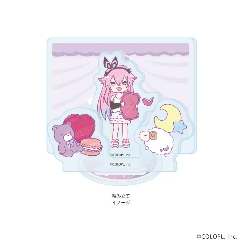 【A3】アクリルスタンドプレート「白猫プロジェクト」01/ミトラ ゆめカワイイver.(グラフアートイラスト)