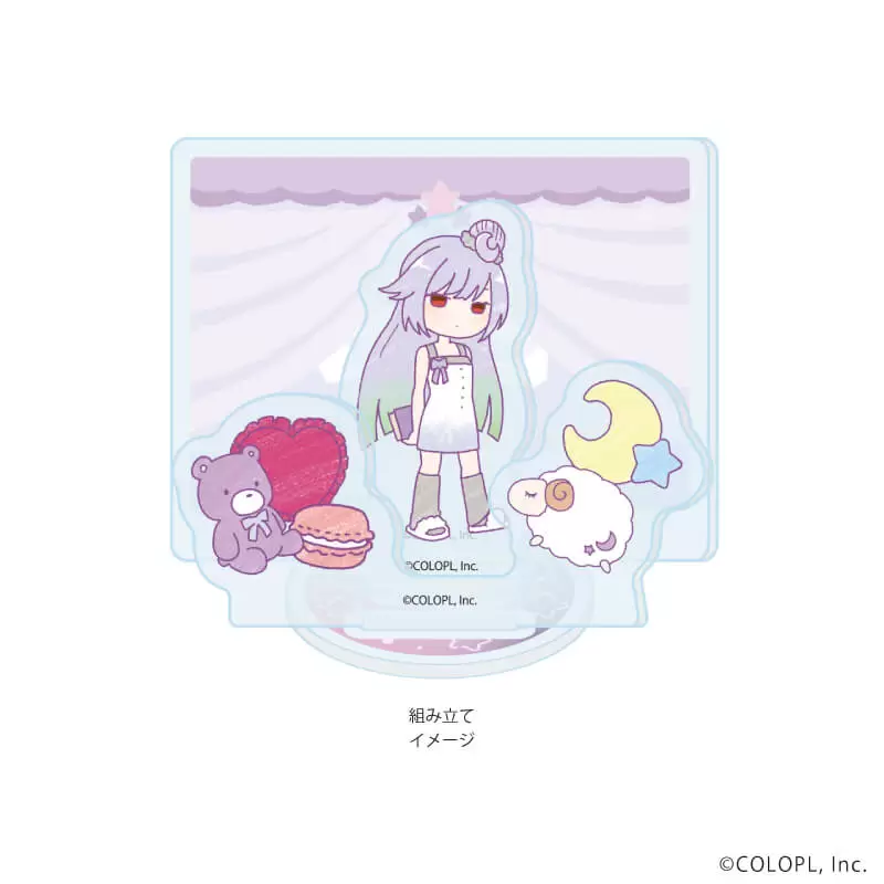 【A3】アクリルスタンドプレート「白猫プロジェクト」02/カクリア ゆめカワイイver.(グラフアートイラスト)