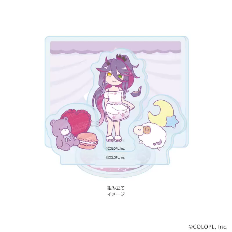 【A3】アクリルスタンドプレート「白猫プロジェクト」04/シルファ ゆめカワイイver.(グラフアートイラスト)