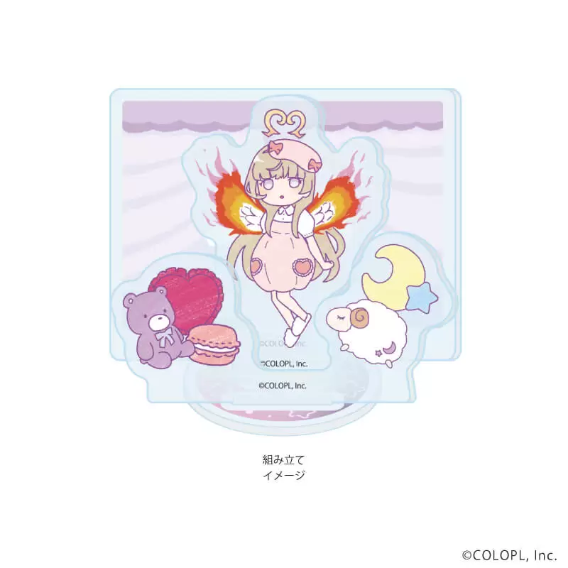 【A3】アクリルスタンドプレート「白猫プロジェクト」07/ヴィレータ ゆめカワイイver.(グラフアートイラスト)