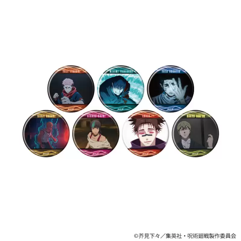 【A3】缶バッジ「呪術廻戦」12/ブラインド(全7種) 1BOX入数：7